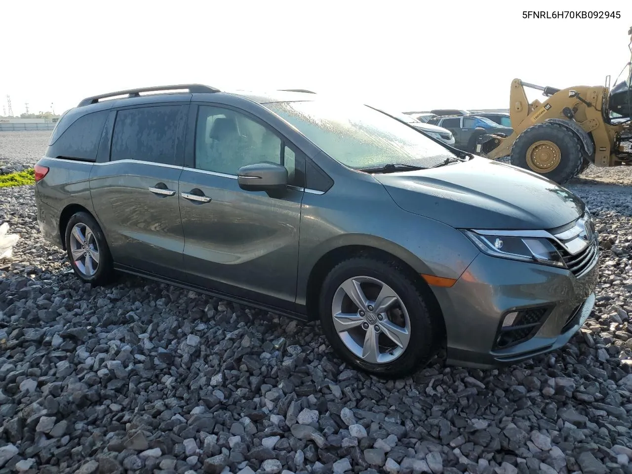 2019 Honda Odyssey Exl VIN: 5FNRL6H70KB092945 Lot: 71550044