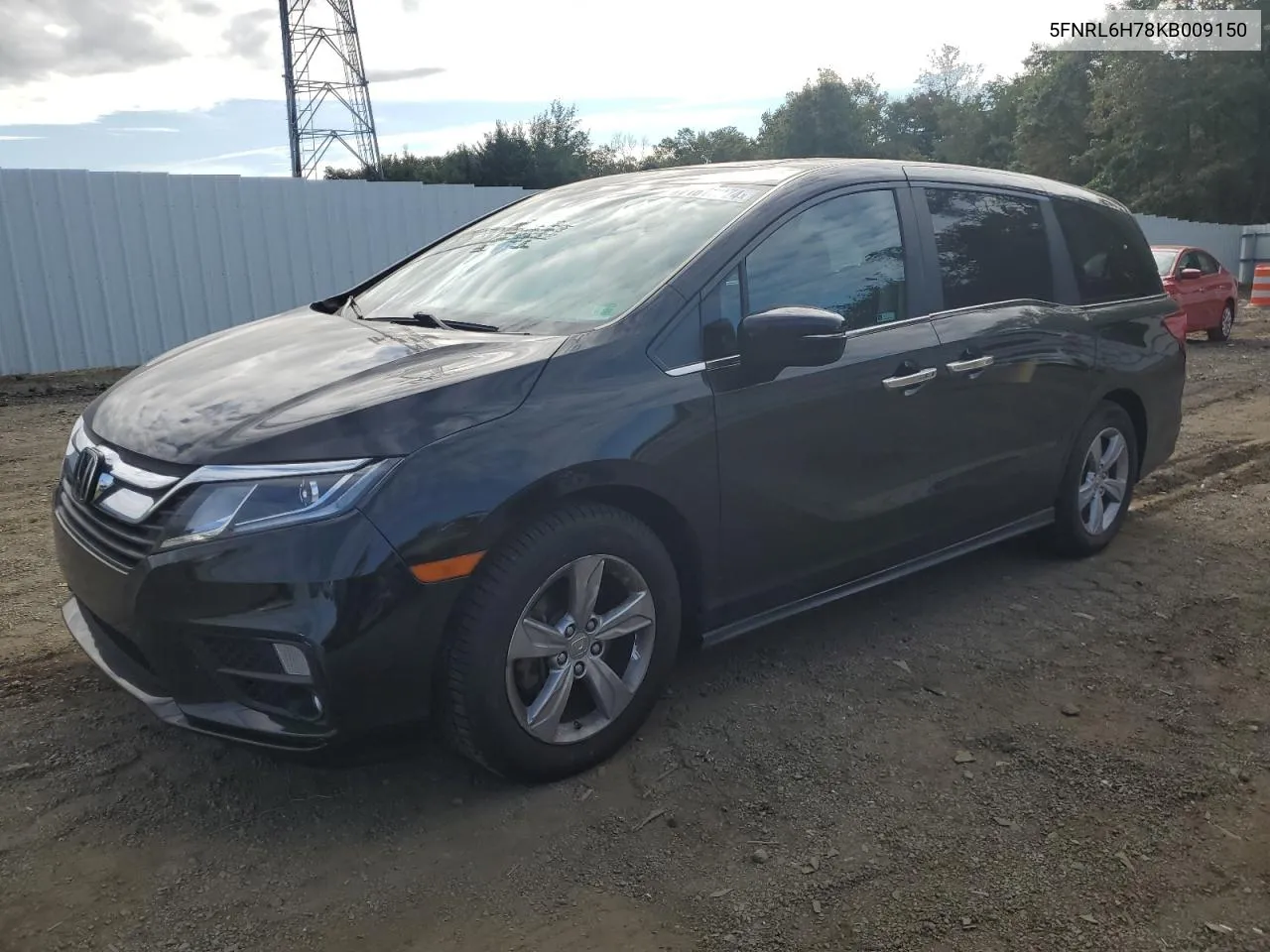 5FNRL6H78KB009150 2019 Honda Odyssey Exl