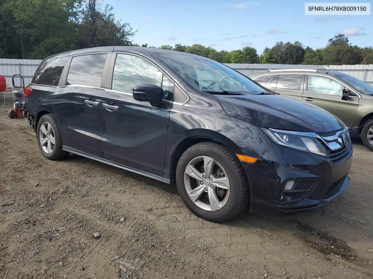 2019 Honda Odyssey Exl VIN: 5FNRL6H78KB009150 Lot: 71613974