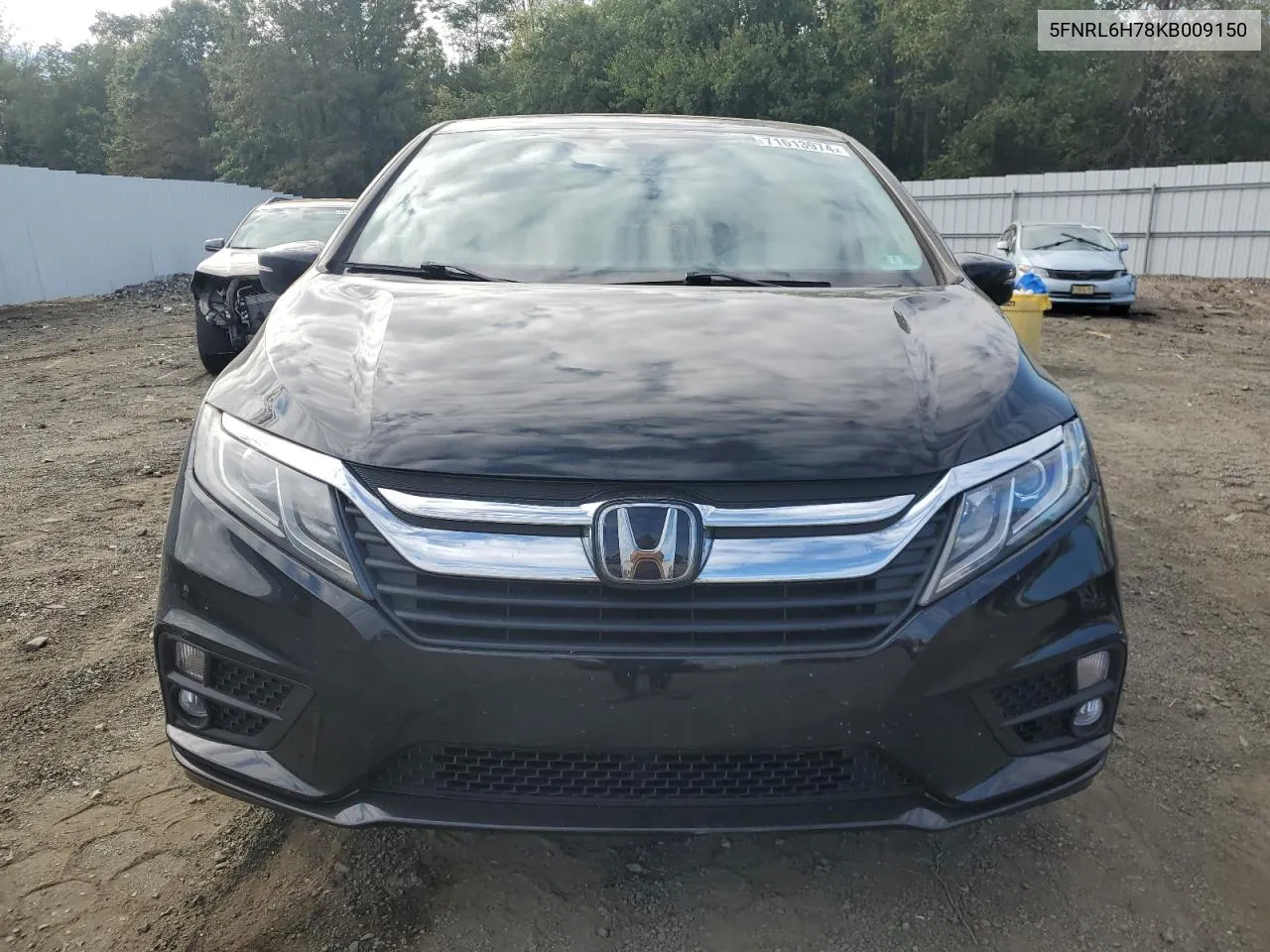 2019 Honda Odyssey Exl VIN: 5FNRL6H78KB009150 Lot: 71613974