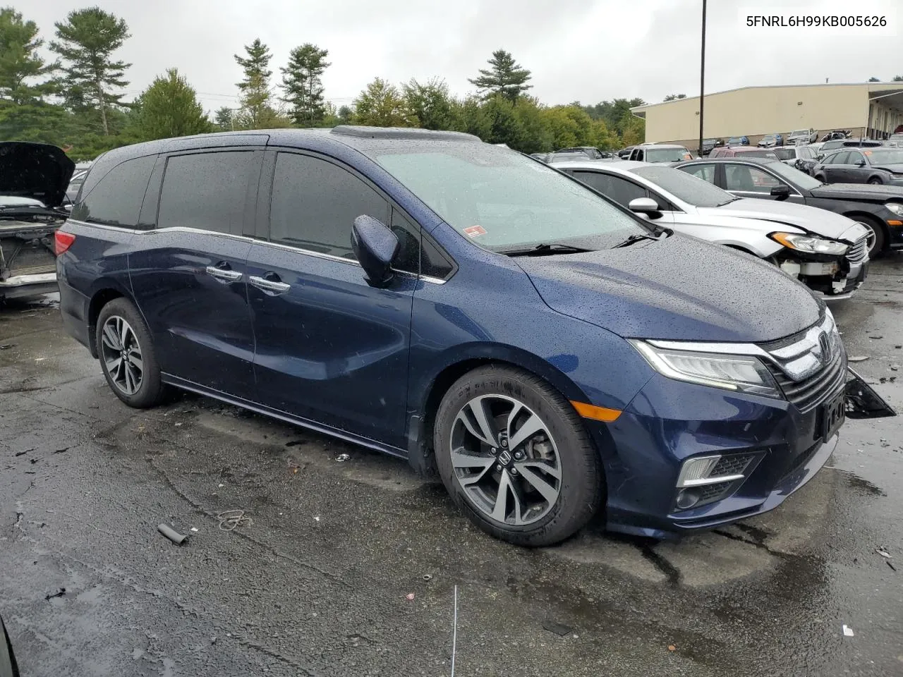 5FNRL6H99KB005626 2019 Honda Odyssey Elite