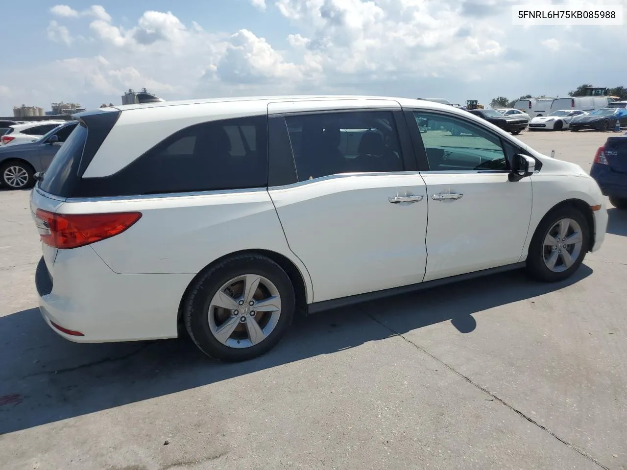 2019 Honda Odyssey Exl VIN: 5FNRL6H75KB085988 Lot: 72068134