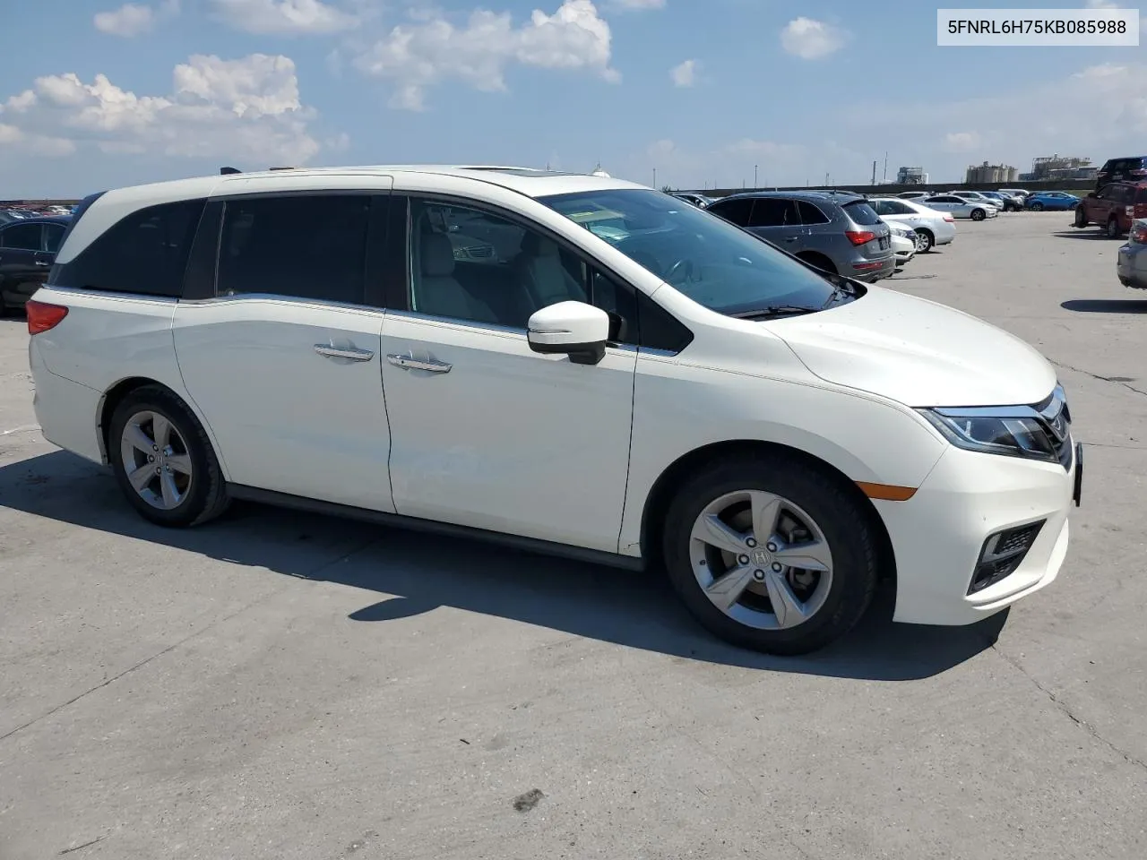 2019 Honda Odyssey Exl VIN: 5FNRL6H75KB085988 Lot: 72068134