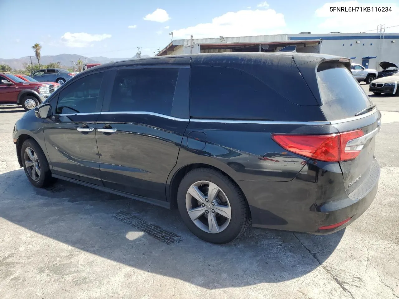 5FNRL6H71KB116234 2019 Honda Odyssey Exl