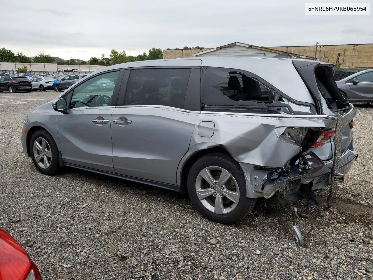 2019 Honda Odyssey Exl VIN: 5FNRL6H79KB065954 Lot: 72144134