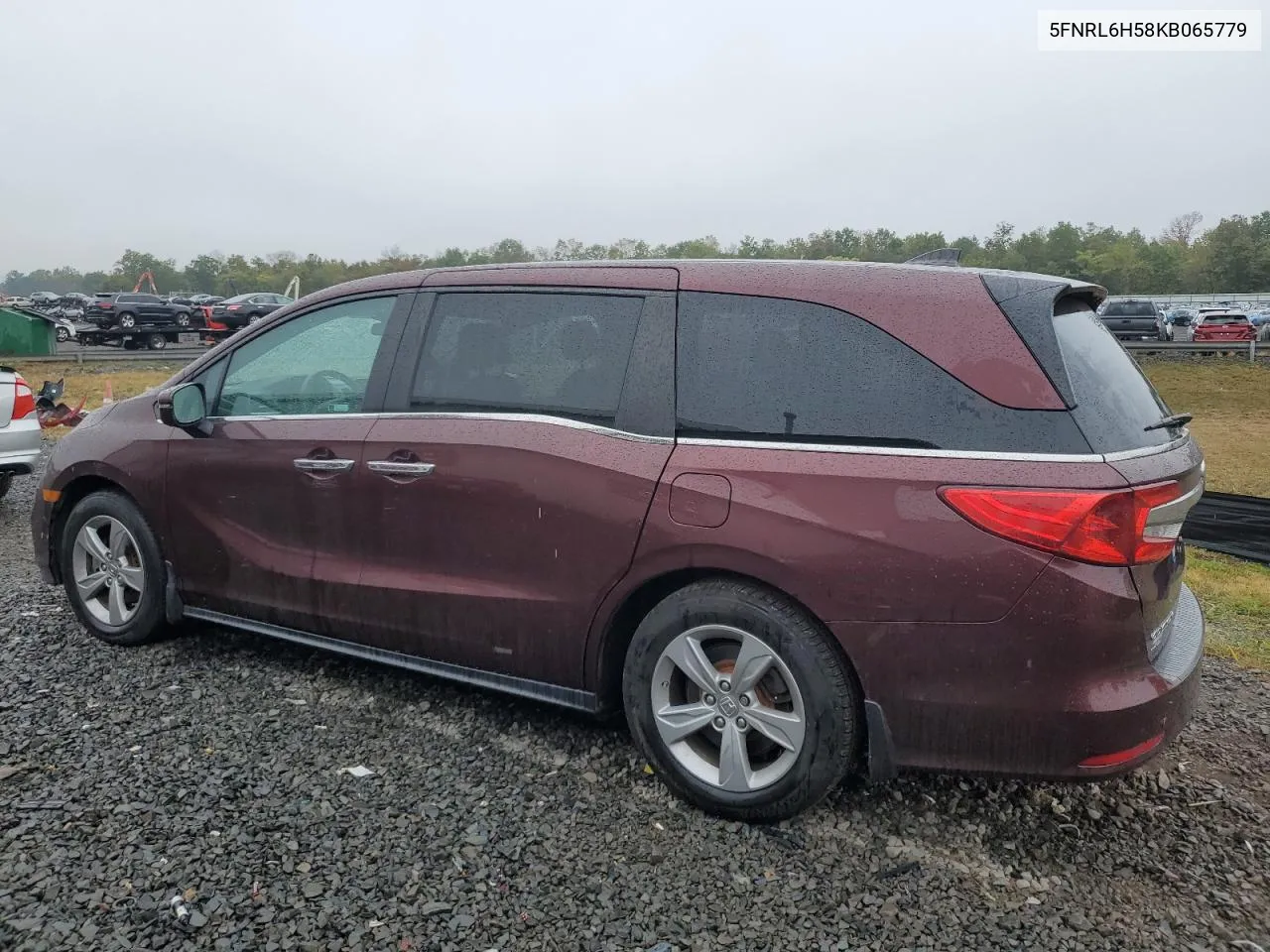 2019 Honda Odyssey Ex VIN: 5FNRL6H58KB065779 Lot: 72470554