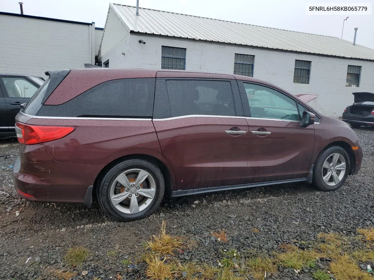 2019 Honda Odyssey Ex VIN: 5FNRL6H58KB065779 Lot: 72470554