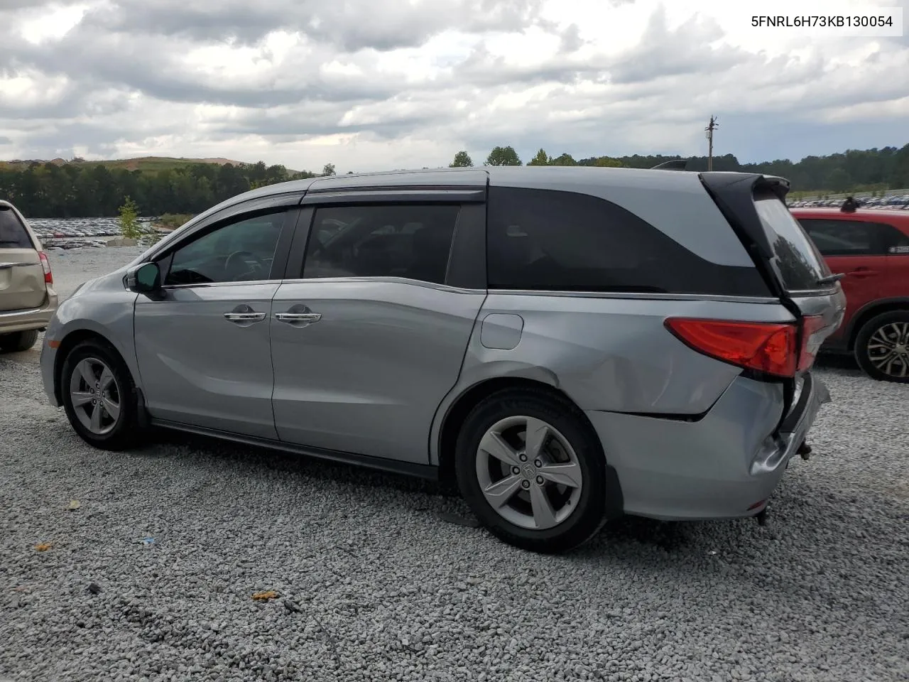 5FNRL6H73KB130054 2019 Honda Odyssey Exl