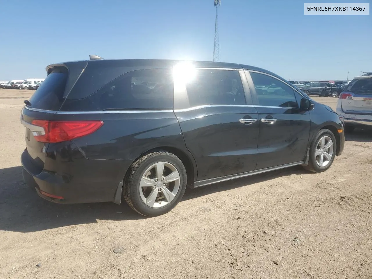 5FNRL6H7XKB114367 2019 Honda Odyssey Exl