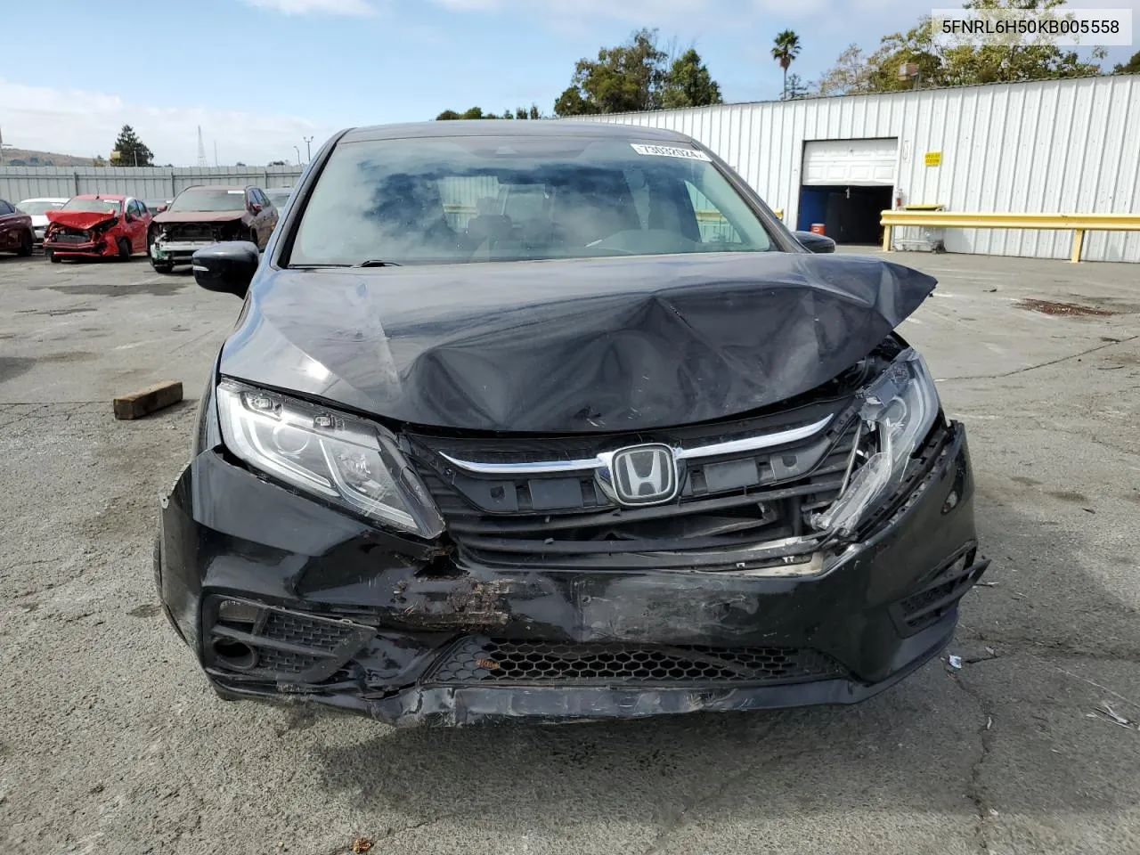 2019 Honda Odyssey Ex VIN: 5FNRL6H50KB005558 Lot: 73032024