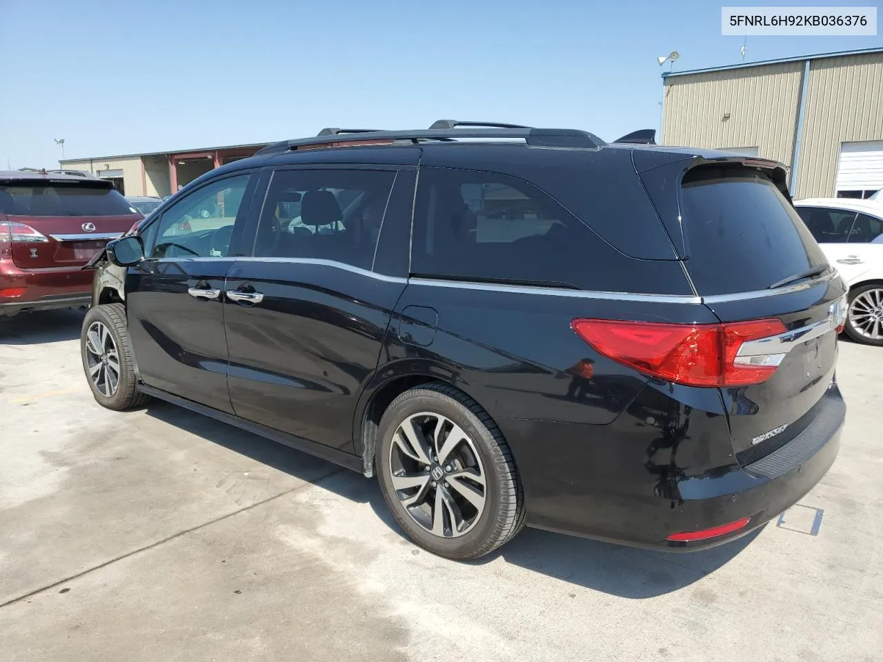 2019 Honda Odyssey Elite VIN: 5FNRL6H92KB036376 Lot: 73234144