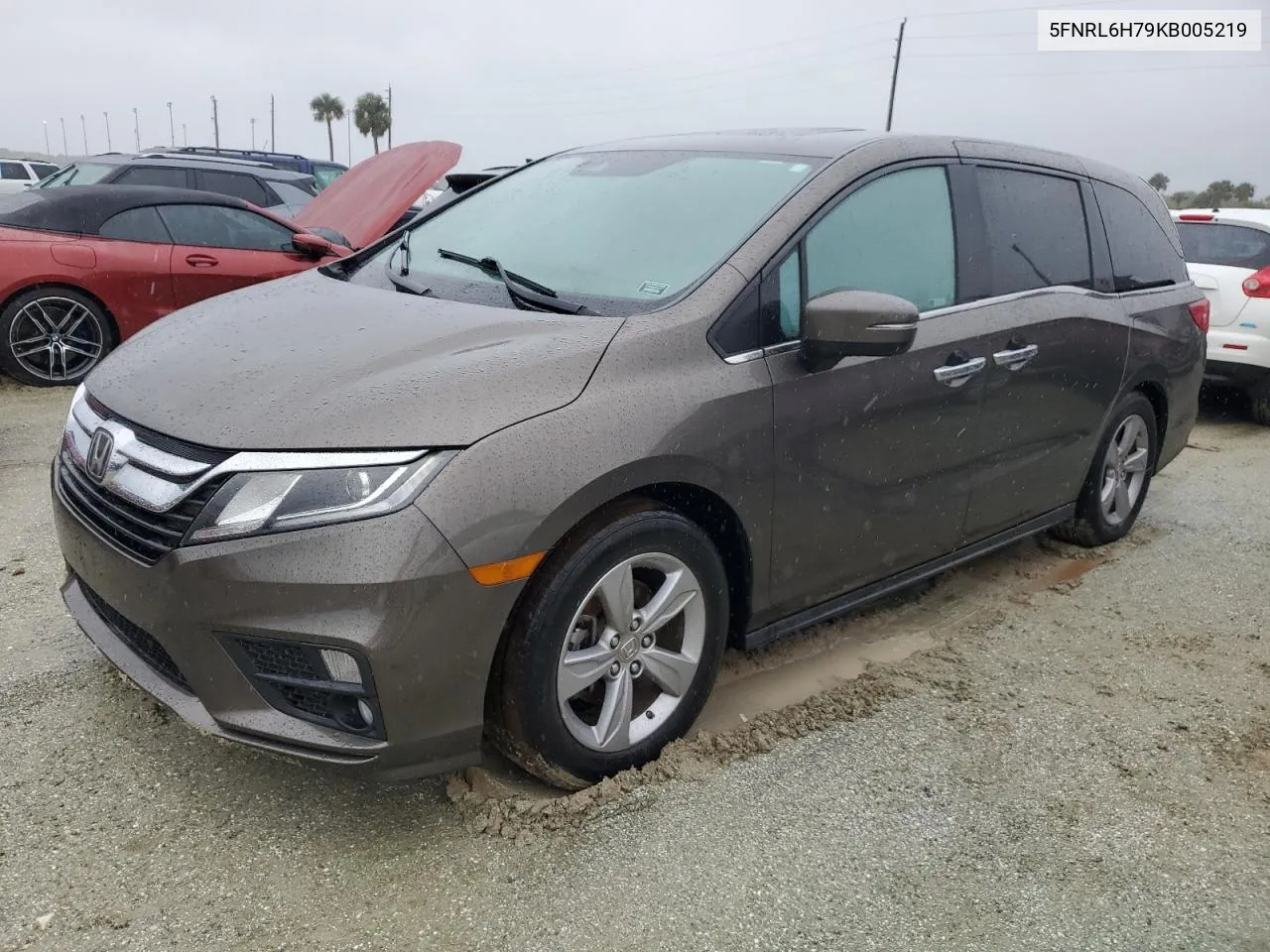 2019 Honda Odyssey Exl VIN: 5FNRL6H79KB005219 Lot: 73878574