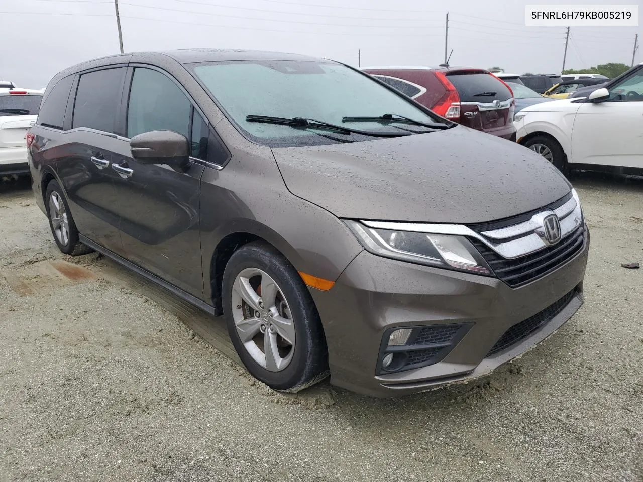 2019 Honda Odyssey Exl VIN: 5FNRL6H79KB005219 Lot: 73878574