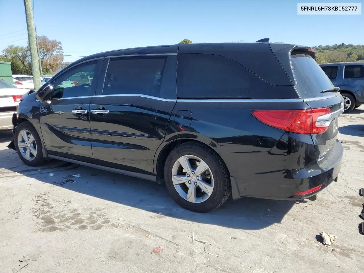 5FNRL6H73KB052777 2019 Honda Odyssey Exl