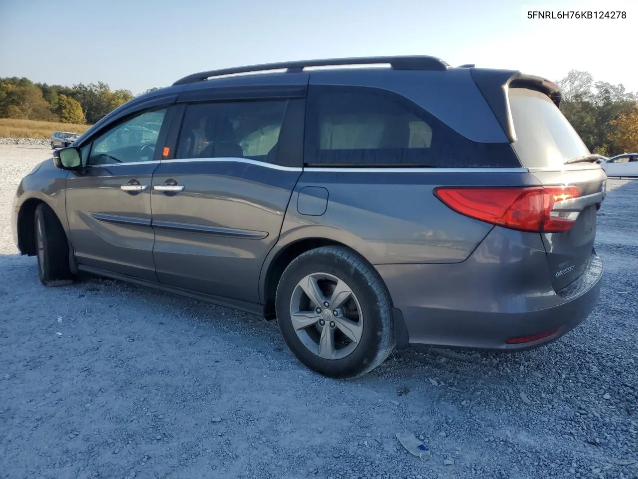 2019 Honda Odyssey Exl VIN: 5FNRL6H76KB124278 Lot: 78282074