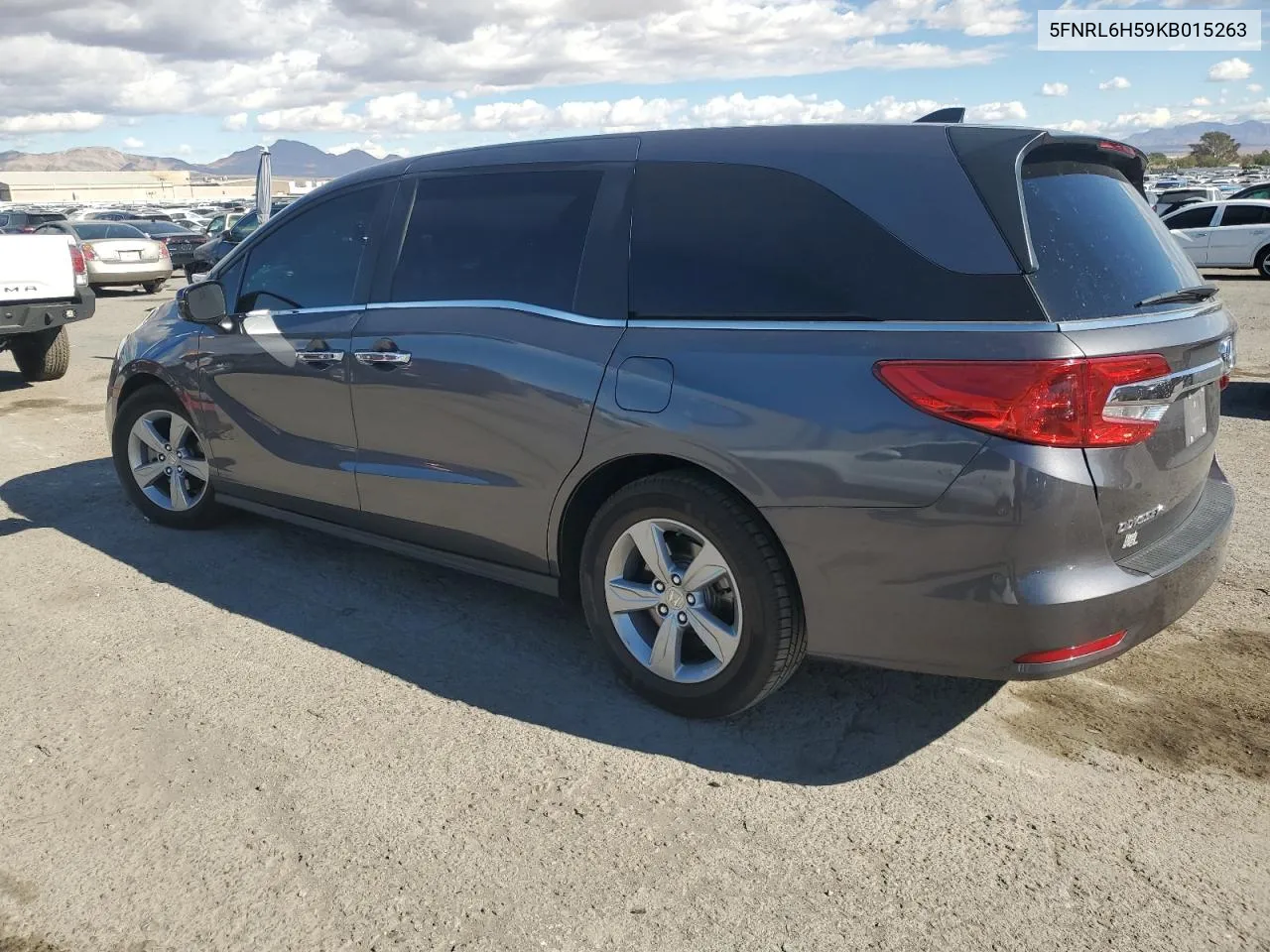 2019 Honda Odyssey Ex VIN: 5FNRL6H59KB015263 Lot: 78311544