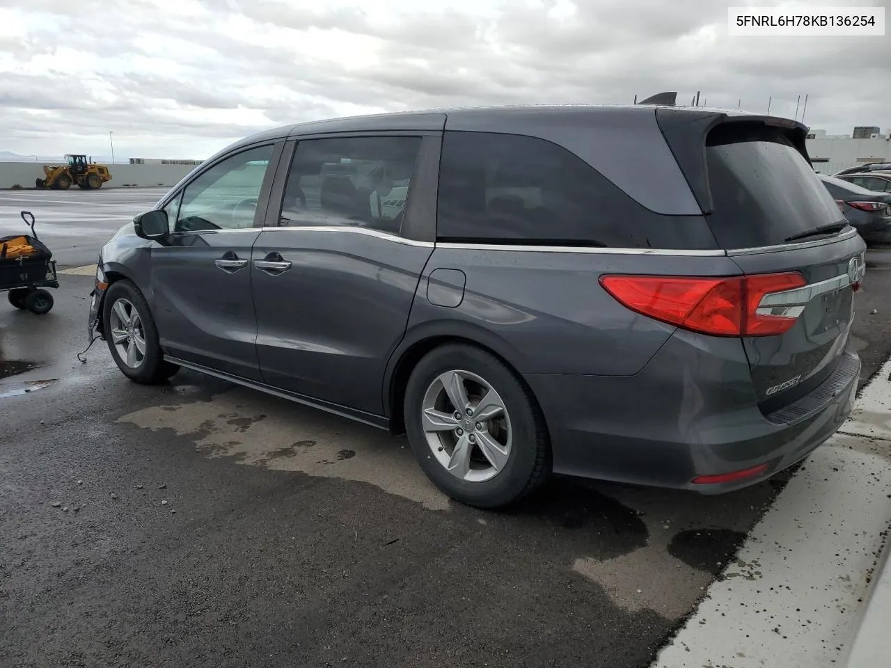 2019 Honda Odyssey Exl VIN: 5FNRL6H78KB136254 Lot: 78314644