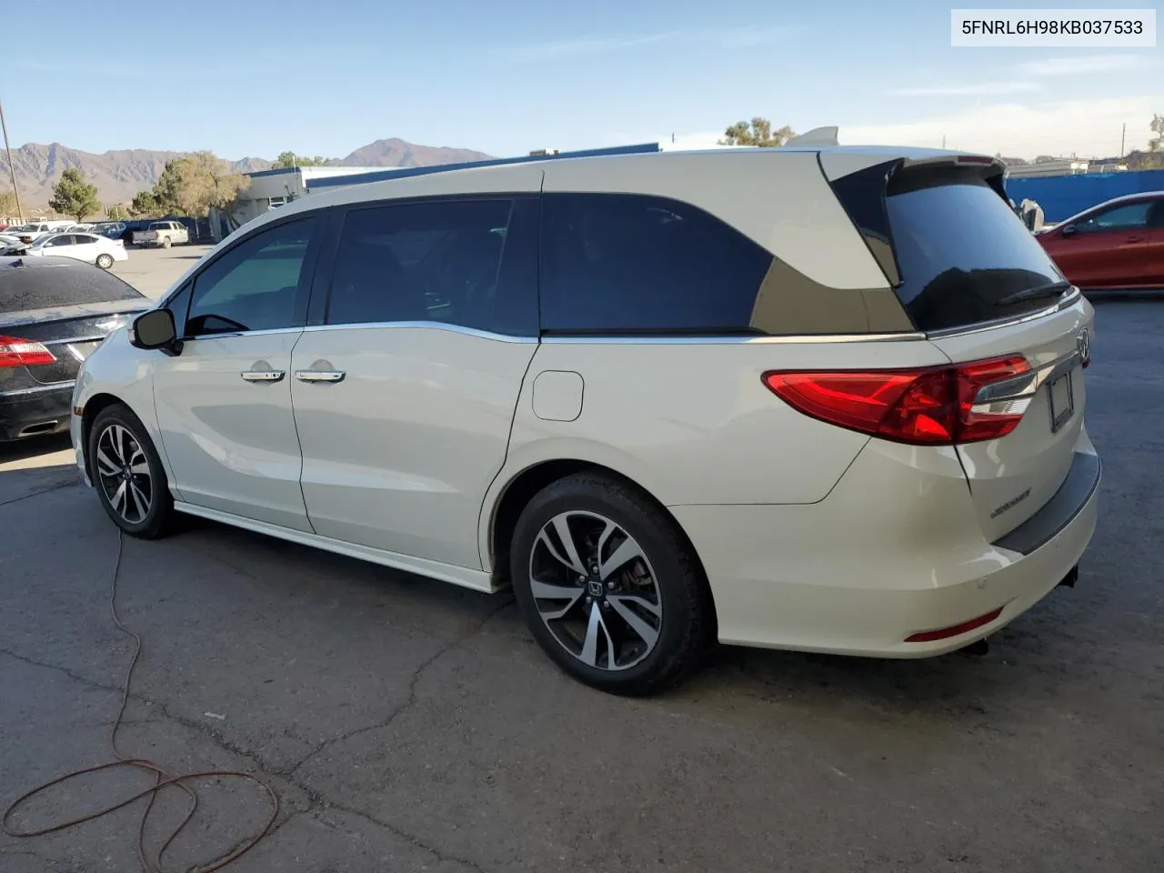 2019 Honda Odyssey Elite VIN: 5FNRL6H98KB037533 Lot: 78922984