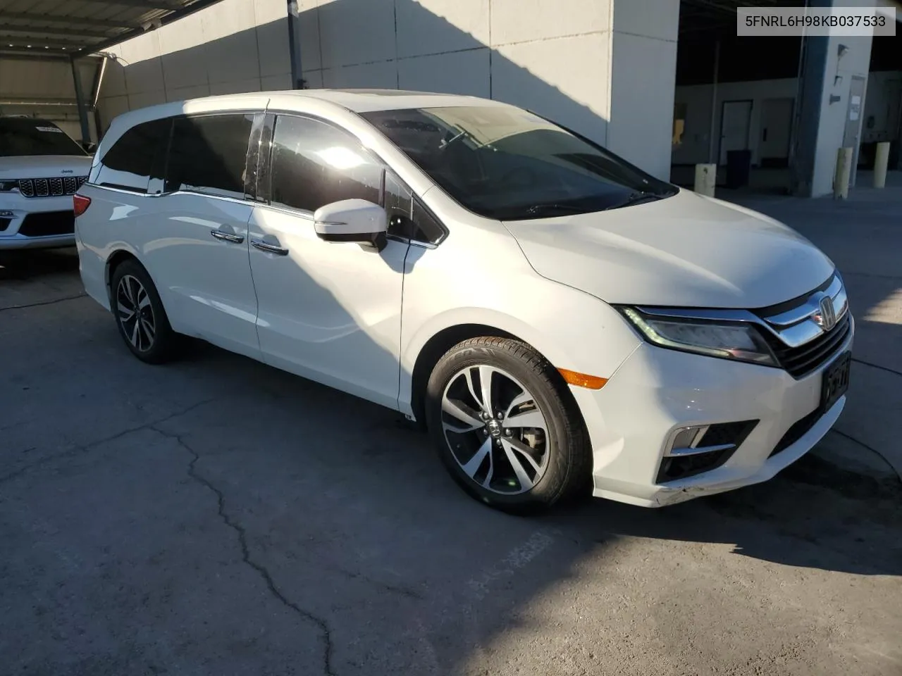 2019 Honda Odyssey Elite VIN: 5FNRL6H98KB037533 Lot: 78922984