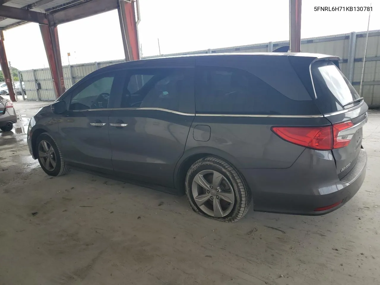 2019 Honda Odyssey Exl VIN: 5FNRL6H71KB130781 Lot: 79035474