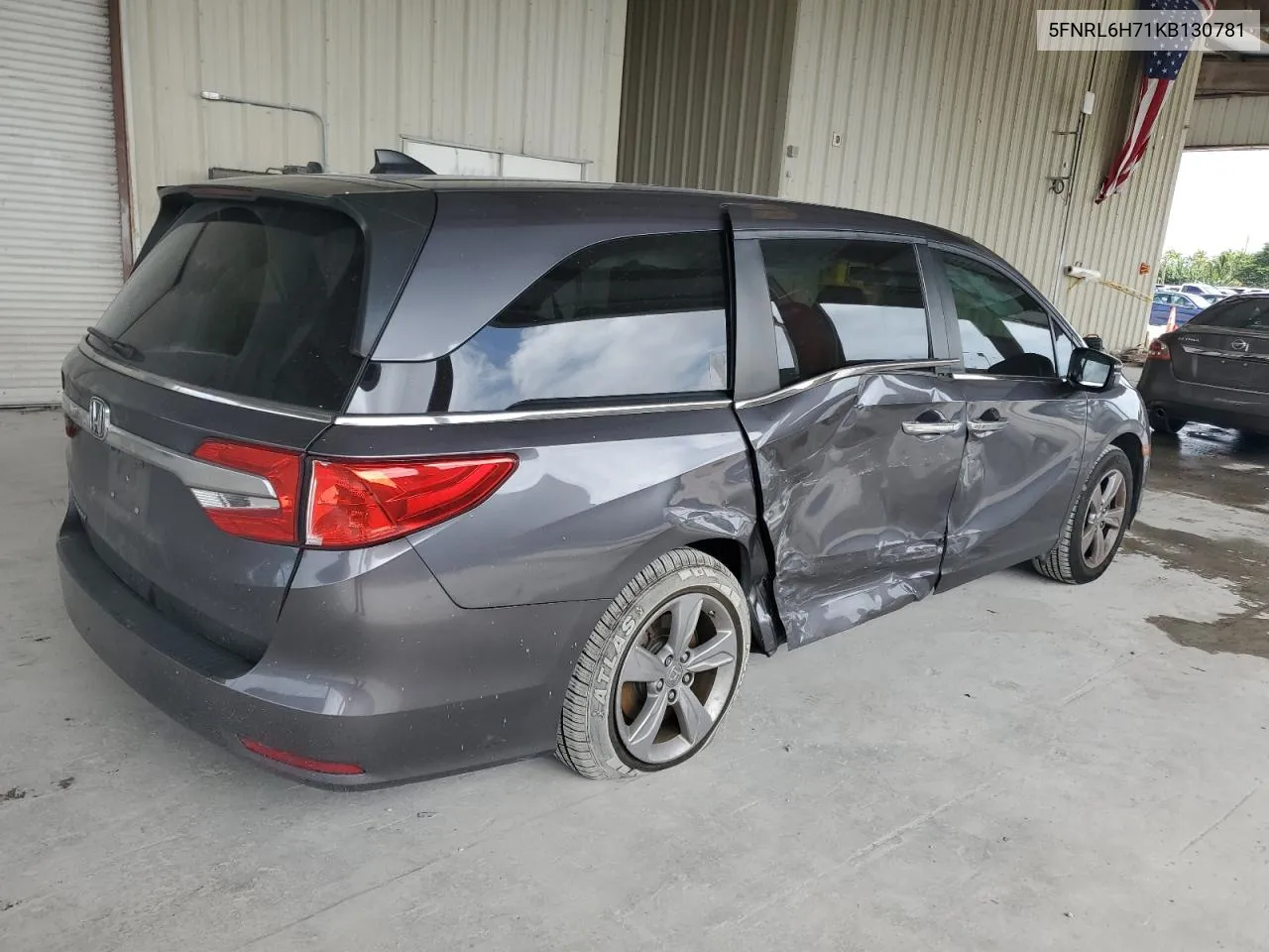 2019 Honda Odyssey Exl VIN: 5FNRL6H71KB130781 Lot: 79035474