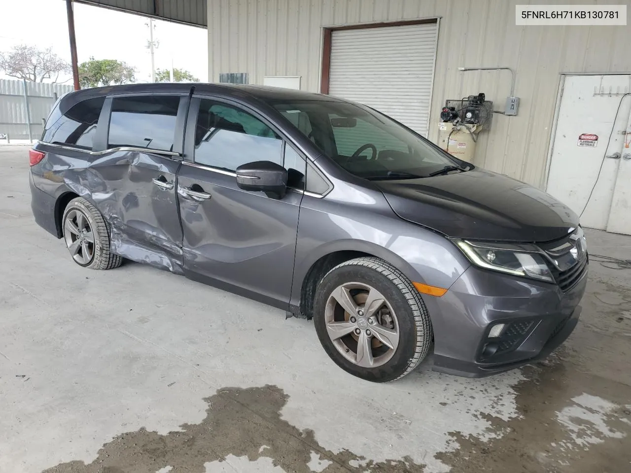 2019 Honda Odyssey Exl VIN: 5FNRL6H71KB130781 Lot: 79035474