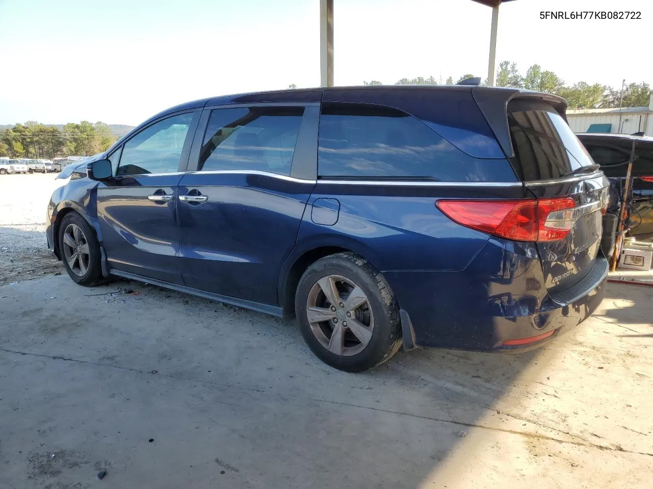 2019 Honda Odyssey Exl VIN: 5FNRL6H77KB082722 Lot: 79887454