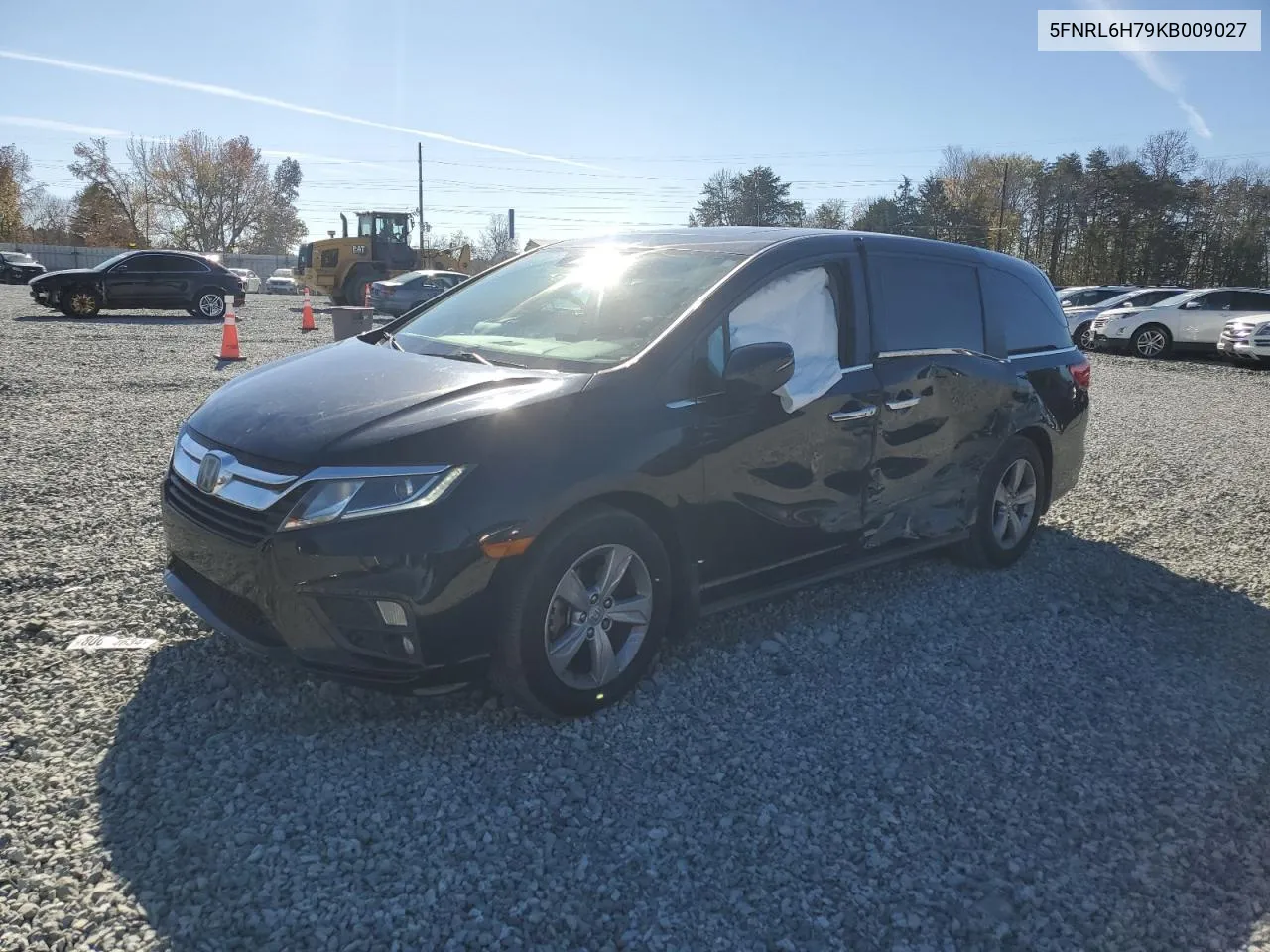 2019 Honda Odyssey Exl VIN: 5FNRL6H79KB009027 Lot: 80528274