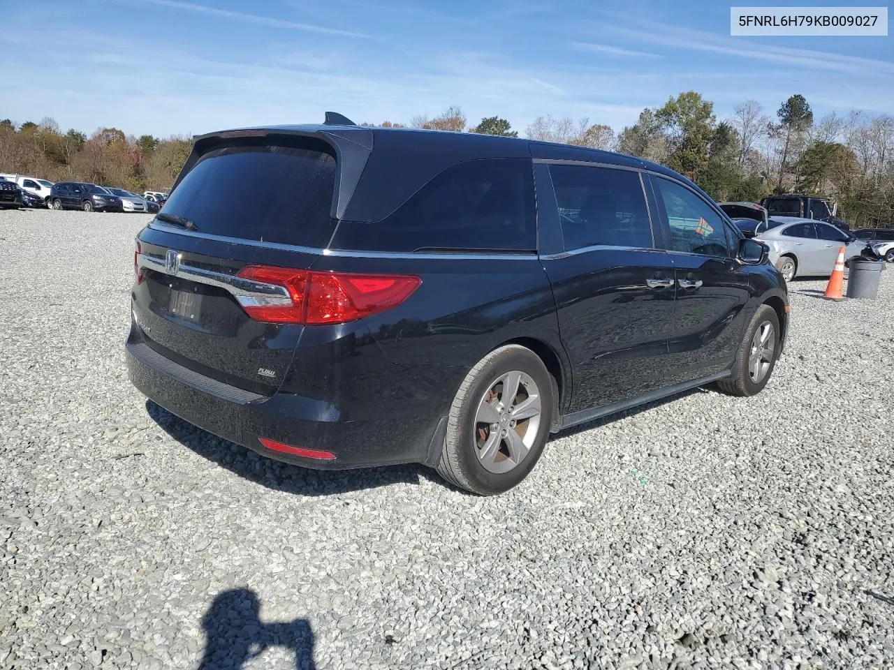 2019 Honda Odyssey Exl VIN: 5FNRL6H79KB009027 Lot: 80528274