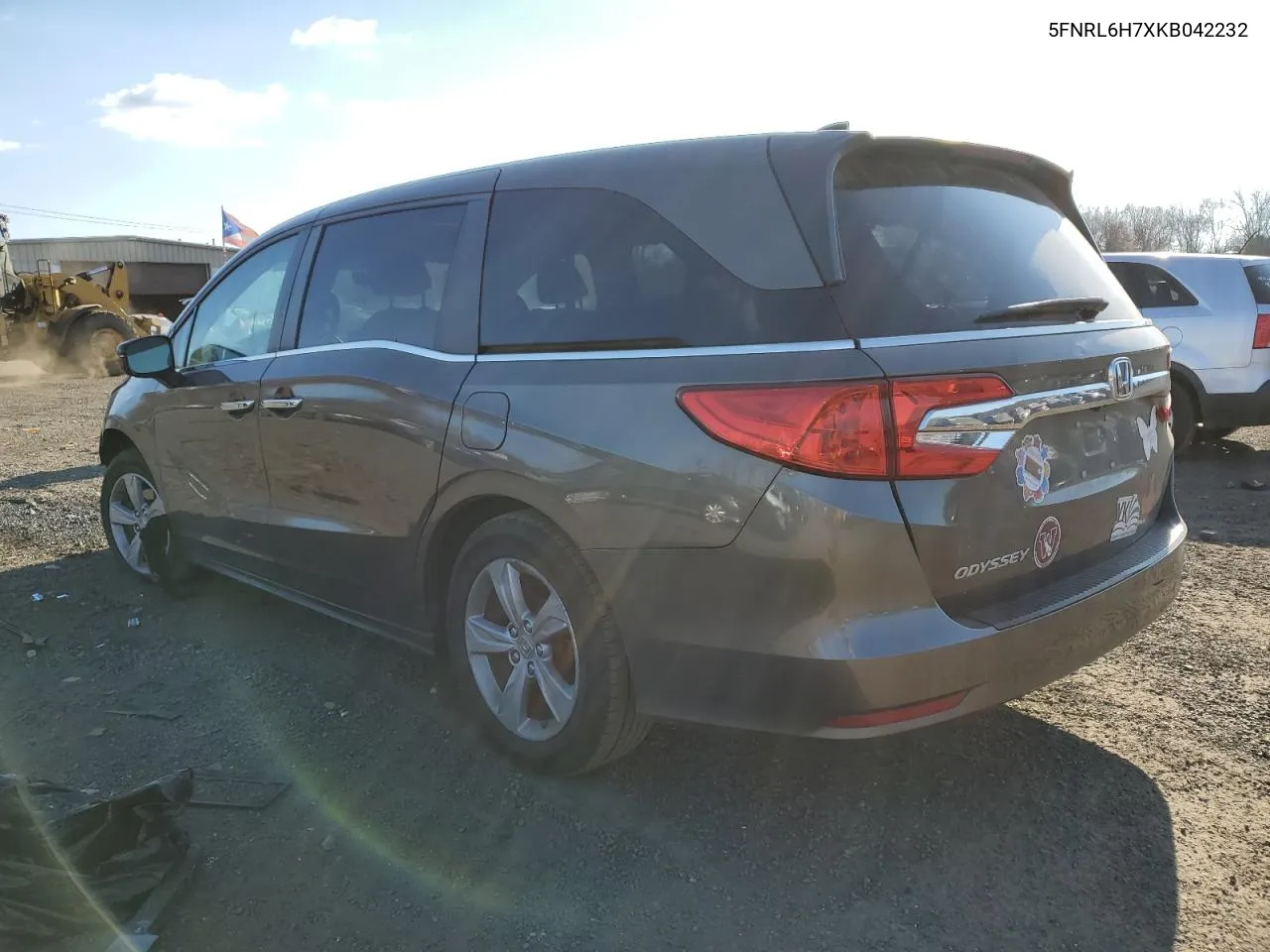 2019 Honda Odyssey Exl VIN: 5FNRL6H7XKB042232 Lot: 81066384