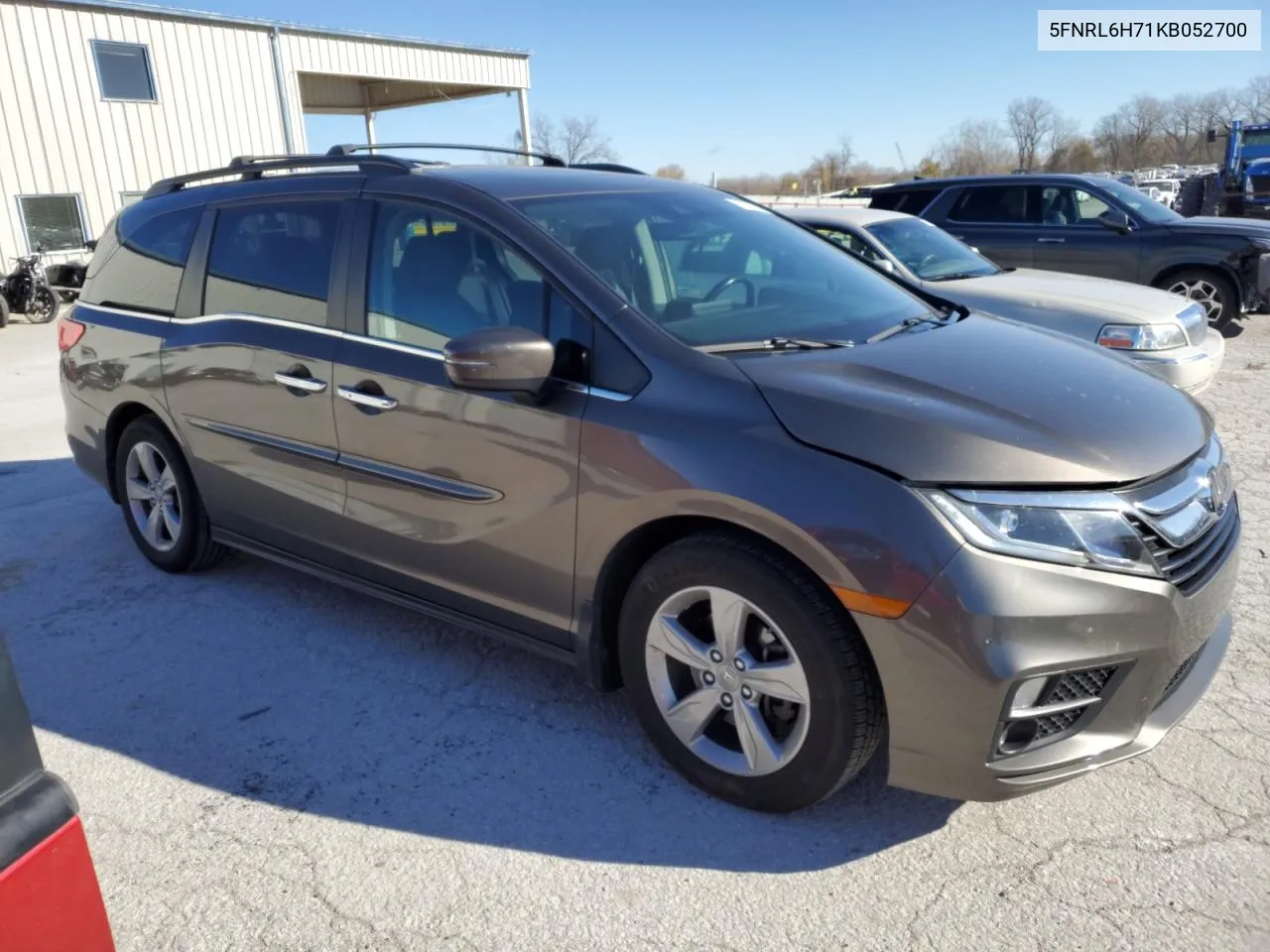 2019 Honda Odyssey Exl VIN: 5FNRL6H71KB052700 Lot: 81368064