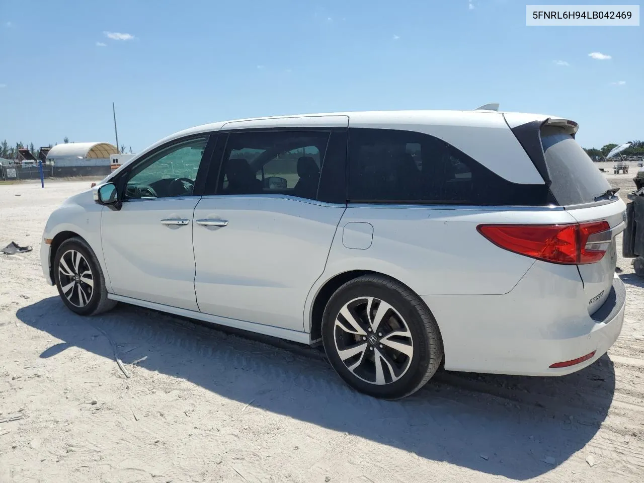 2020 Honda Odyssey Elite VIN: 5FNRL6H94LB042469 Lot: 56288244