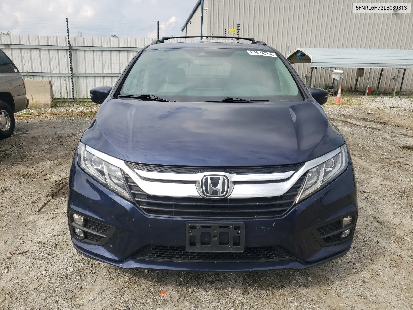 5FNRL6H72LB039813 2020 Honda Odyssey Exl