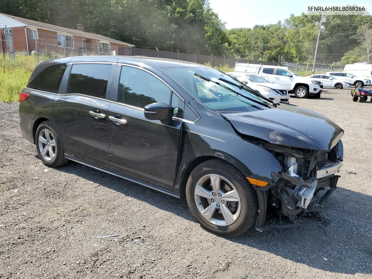 5FNRL6H58LB058266 2020 Honda Odyssey Ex