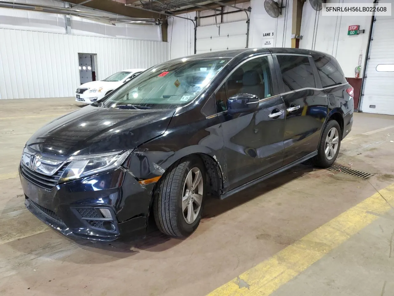 2020 Honda Odyssey Ex VIN: 5FNRL6H56LB022608 Lot: 70674494