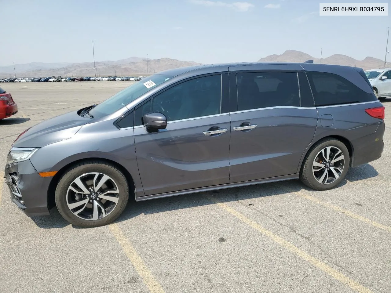 2020 Honda Odyssey Elite VIN: 5FNRL6H9XLB034795 Lot: 70928484