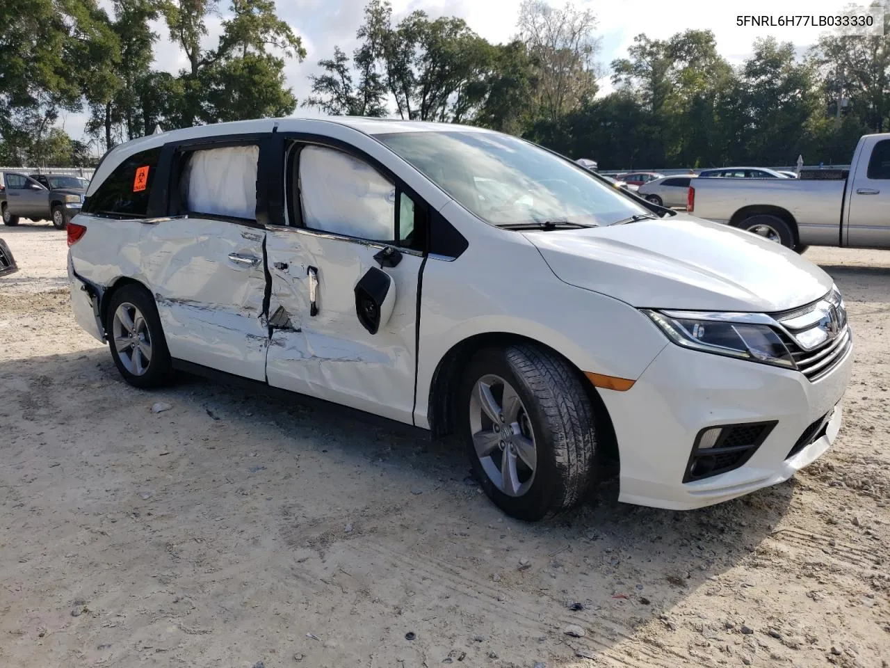 5FNRL6H77LB033330 2020 Honda Odyssey Exl