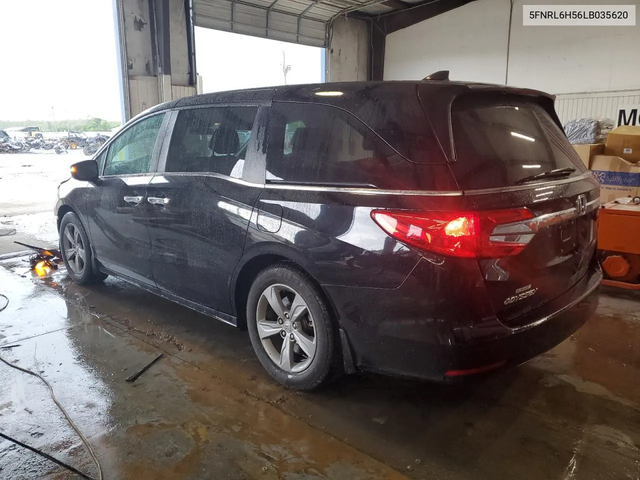 2020 Honda Odyssey Ex VIN: 5FNRL6H56LB035620 Lot: 71369344