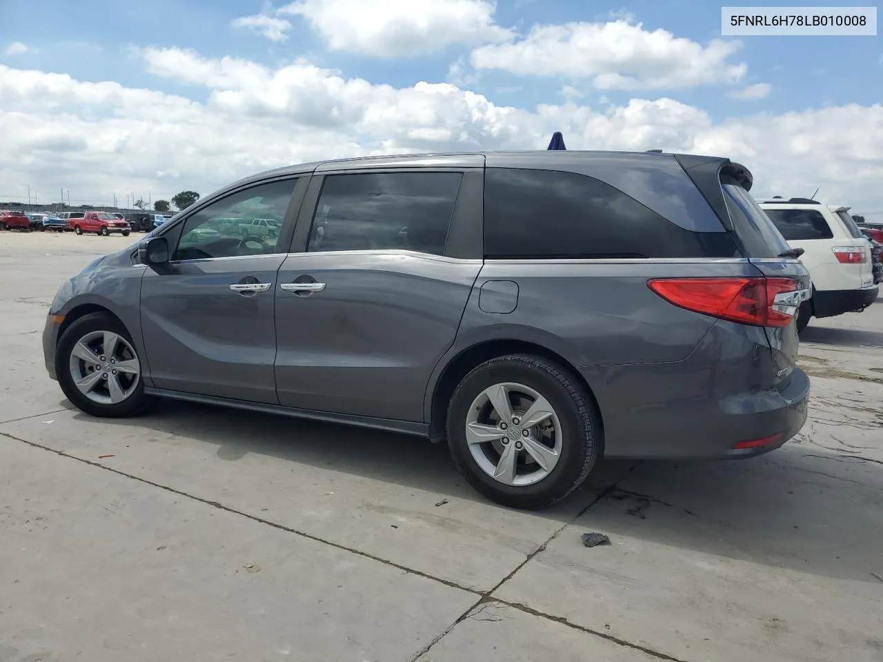 2020 Honda Odyssey Exl VIN: 5FNRL6H78LB010008 Lot: 71486104