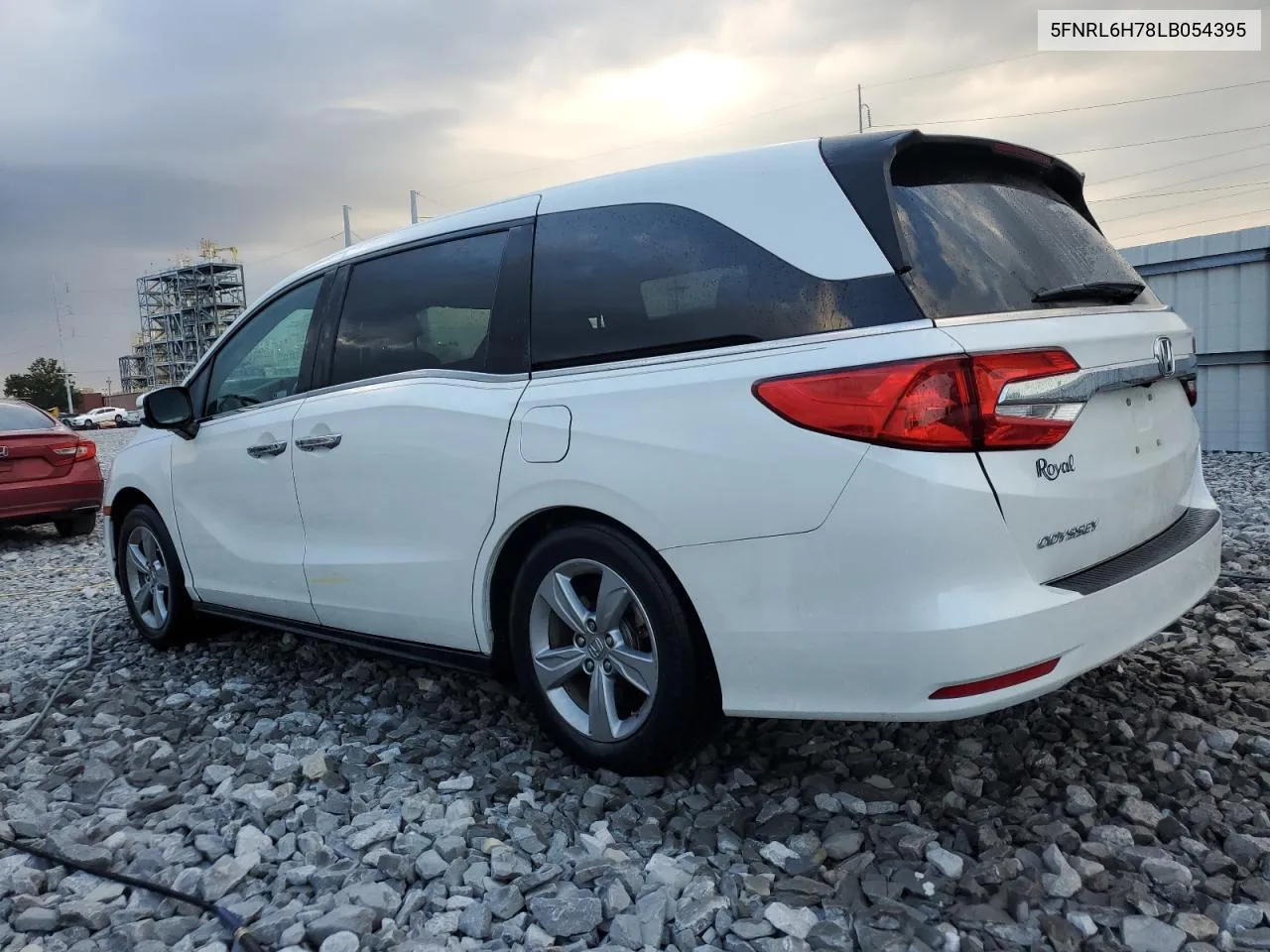 2020 Honda Odyssey Exl VIN: 5FNRL6H78LB054395 Lot: 71867664