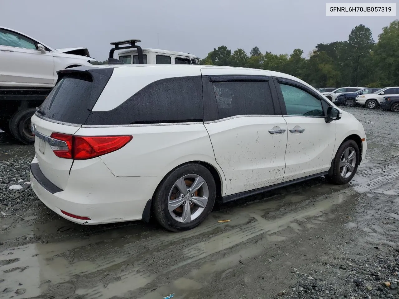 2020 Honda Odyssey Exl VIN: 5FNRL6H70JB057319 Lot: 72055134