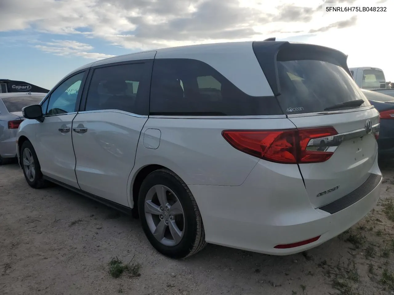 2020 Honda Odyssey Exl VIN: 5FNRL6H75LB048232 Lot: 74024154