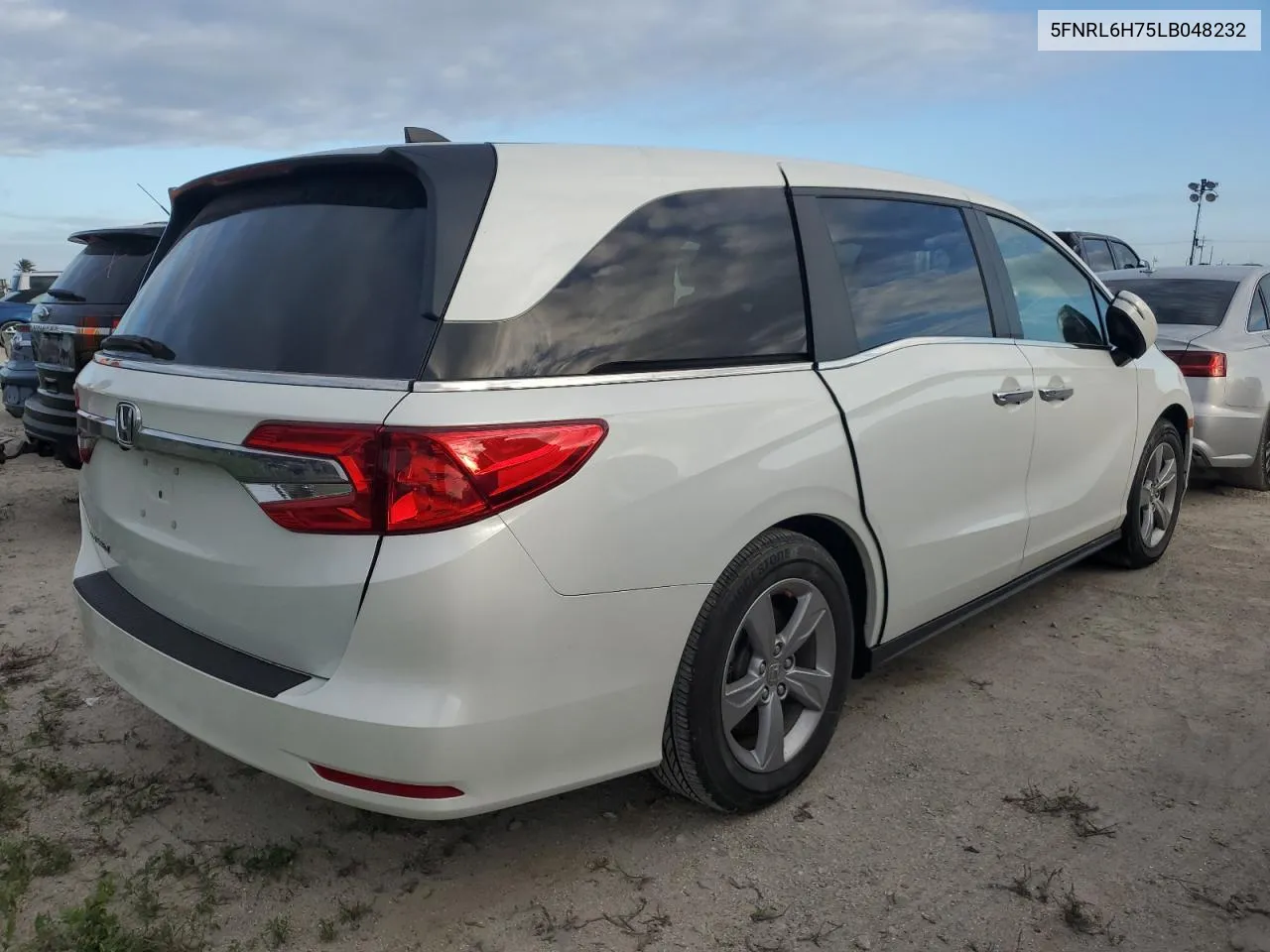 2020 Honda Odyssey Exl VIN: 5FNRL6H75LB048232 Lot: 74024154