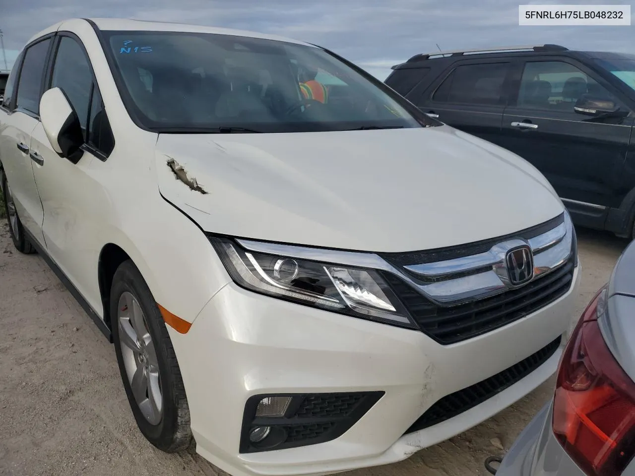 2020 Honda Odyssey Exl VIN: 5FNRL6H75LB048232 Lot: 74024154