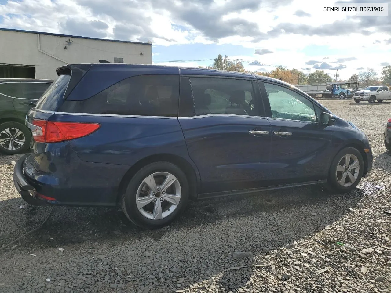 2020 Honda Odyssey Exl VIN: 5FNRL6H73LB073906 Lot: 74199794