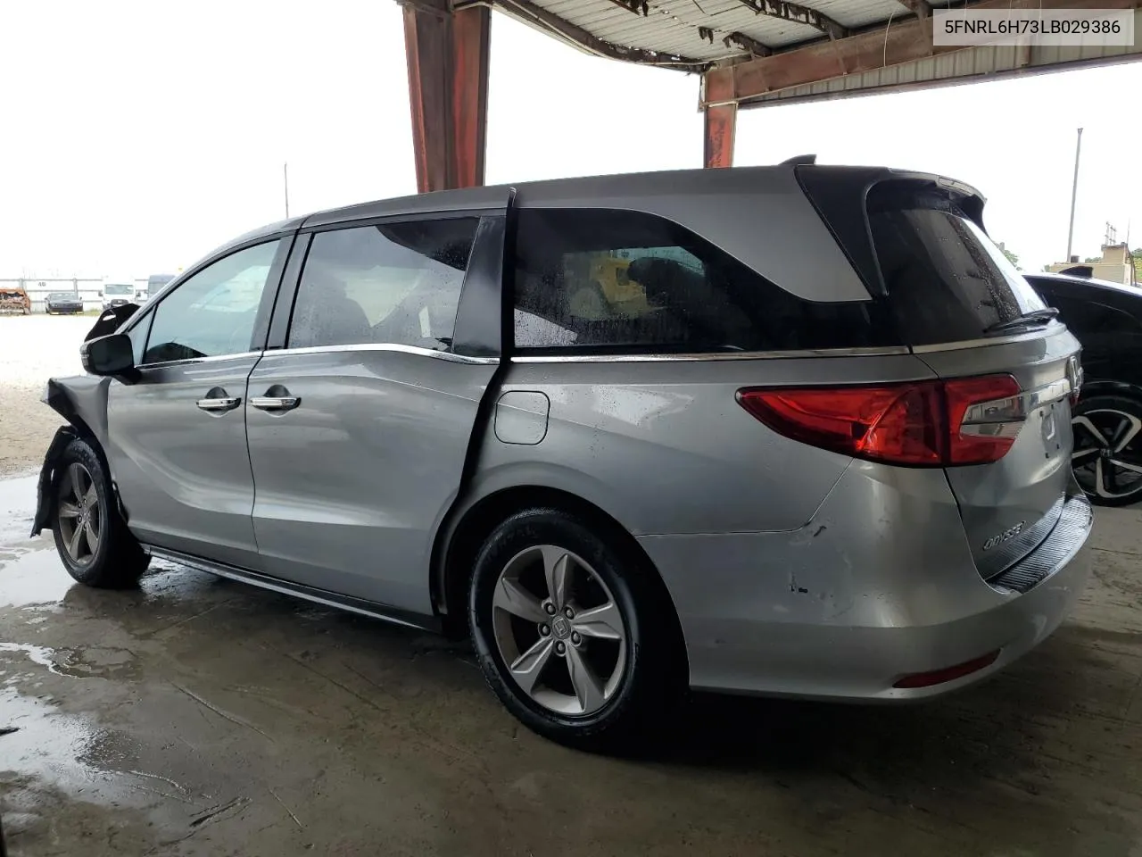 2020 Honda Odyssey Exl VIN: 5FNRL6H73LB029386 Lot: 77823044