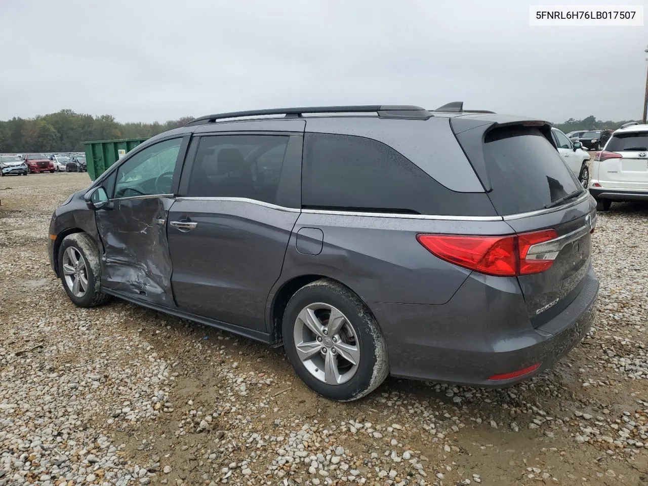 2020 Honda Odyssey Exl VIN: 5FNRL6H76LB017507 Lot: 79737004