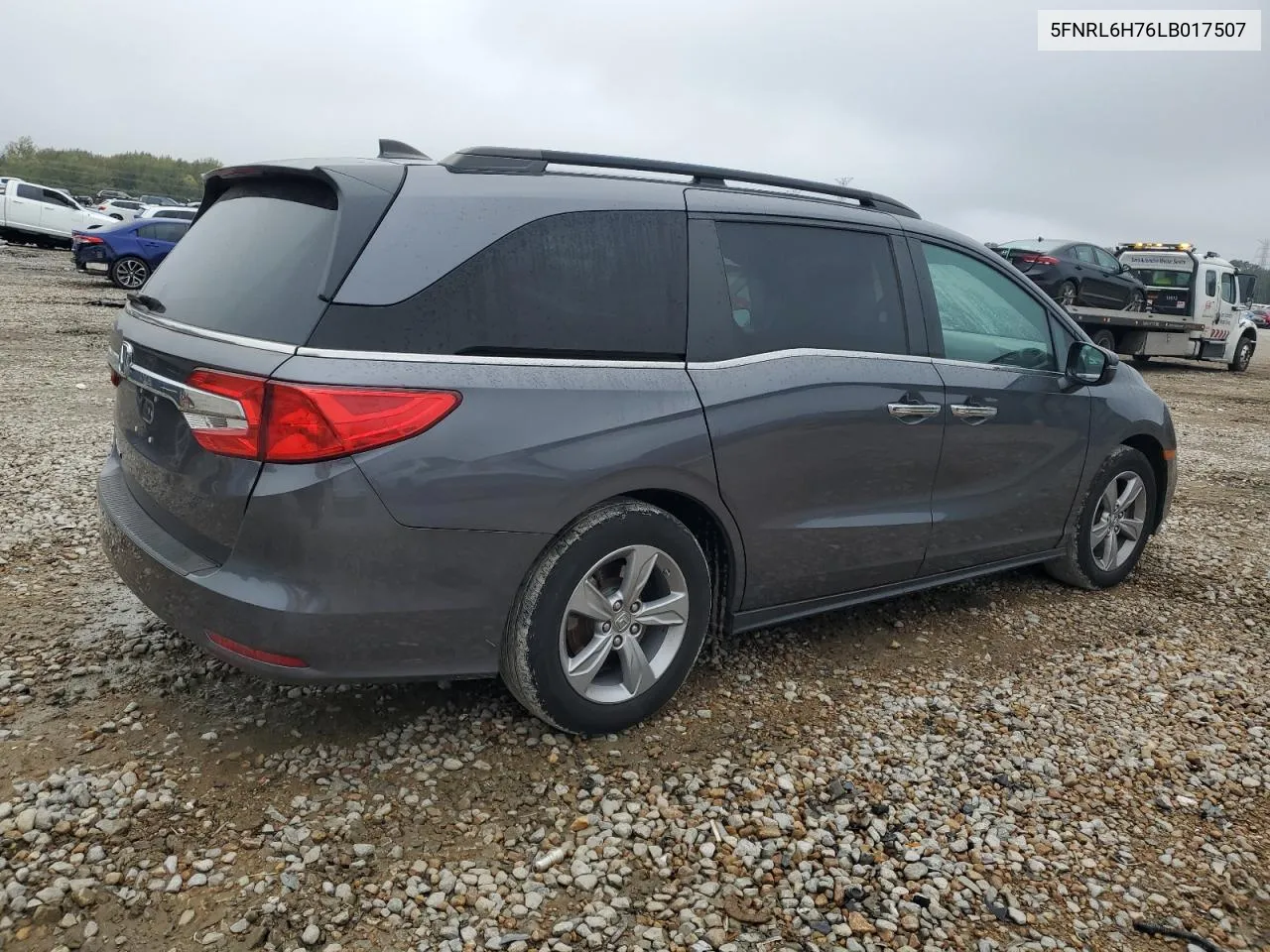 2020 Honda Odyssey Exl VIN: 5FNRL6H76LB017507 Lot: 79737004