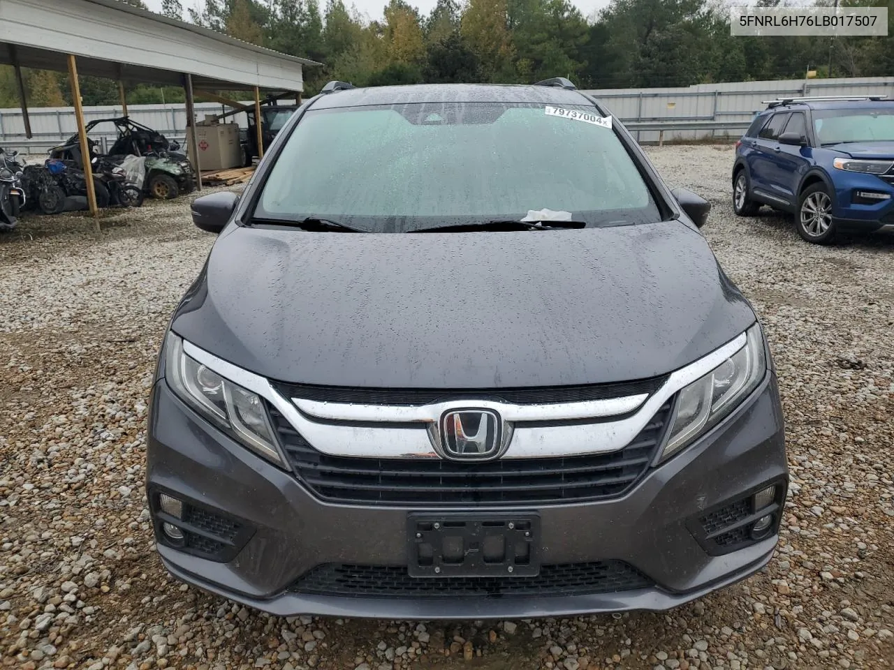 2020 Honda Odyssey Exl VIN: 5FNRL6H76LB017507 Lot: 79737004