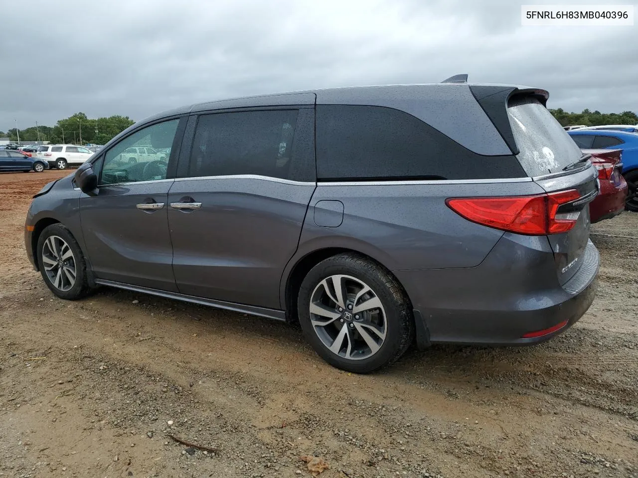 2021 Honda Odyssey Touring VIN: 5FNRL6H83MB040396 Lot: 73236574